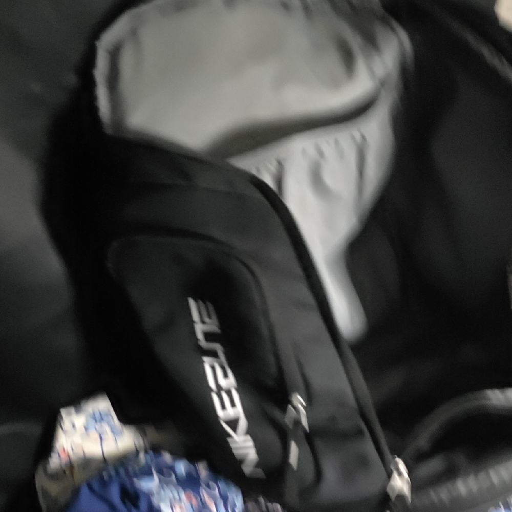 Nike Hoop Elite Max Air Backpack Black White Thunderhawks PVHS Logo - Picture 9 of 11